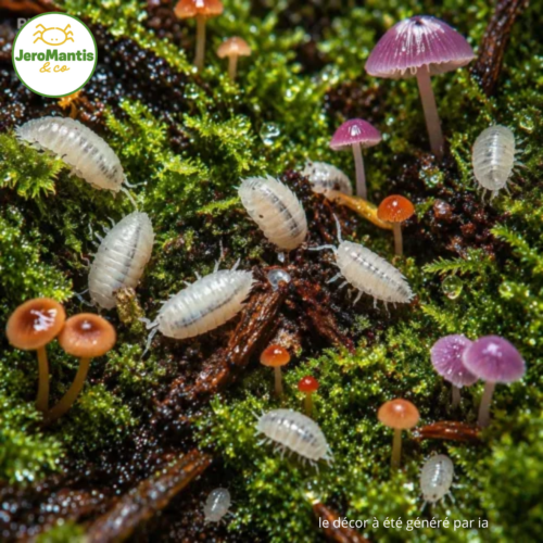 le décor à été généré par ia(13) Trichorhina Sp