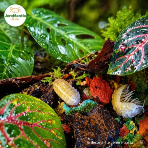 le décor à été généré par ia(16) Armadillidium Vulgare "T+"