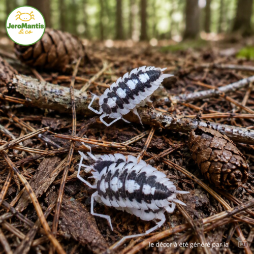 le décor à été généré par ia Porcellio Succinctus "Black Ribs"