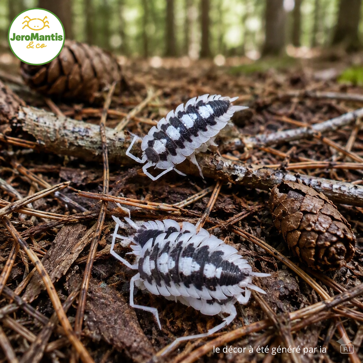 Porcellio Succinctus "Black Ribs"